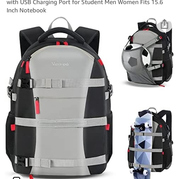 Skateboard/sports Backpack NWOT - Picture 2 of 2